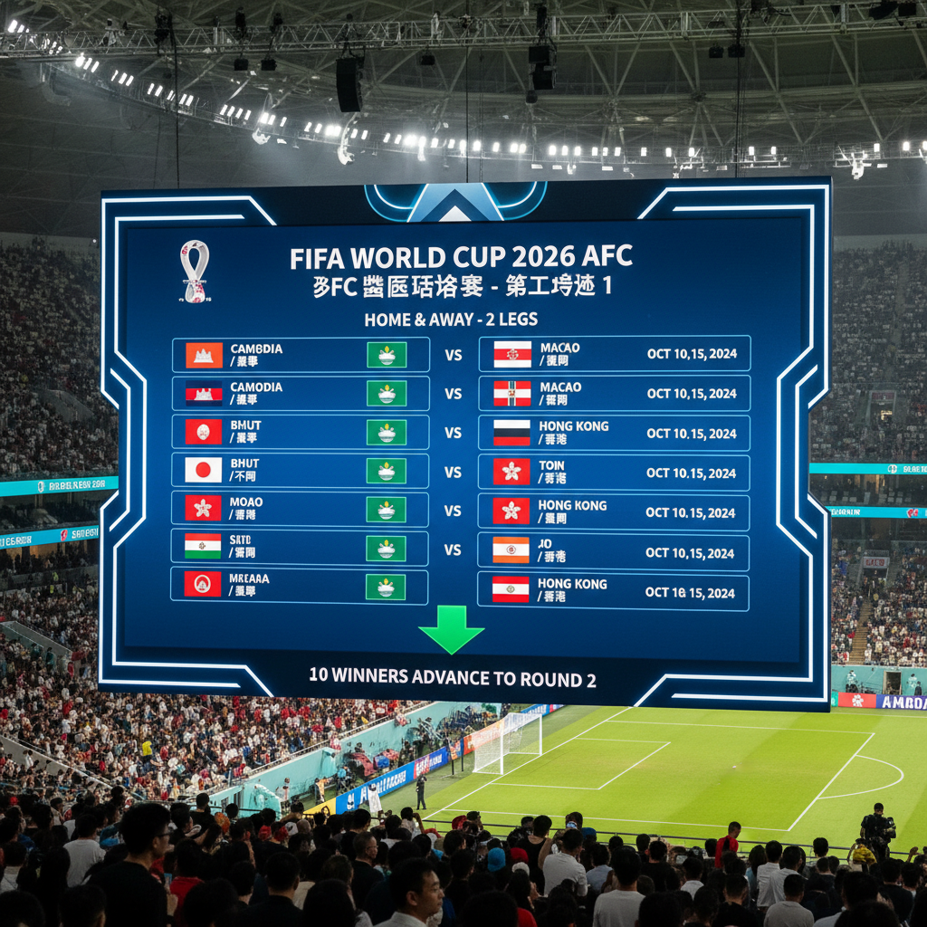 世预赛亚洲区赛程