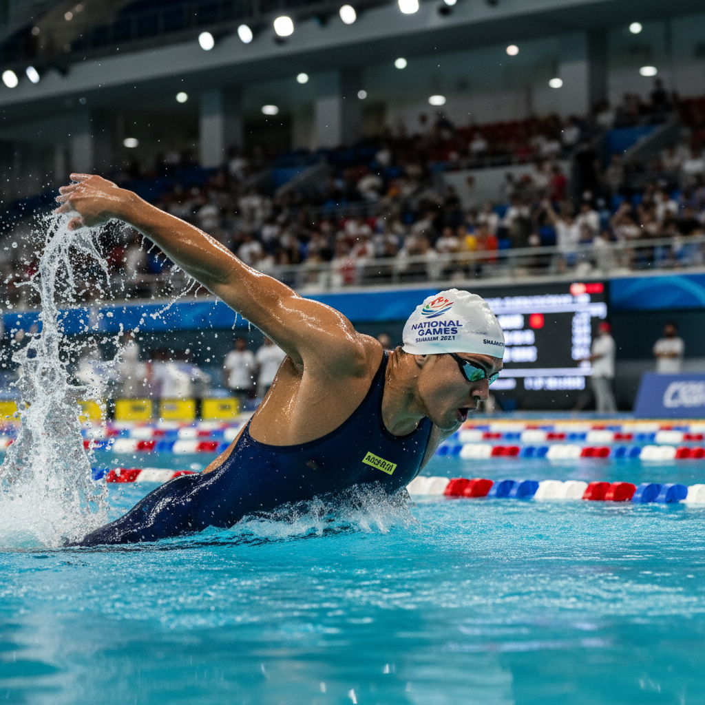 全运会游泳比赛结果