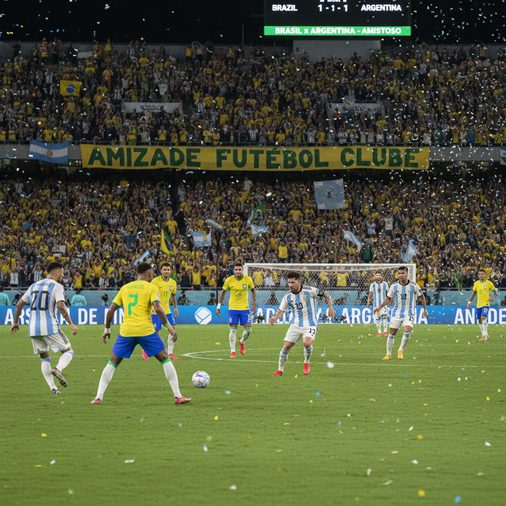 巴西阿根廷友谊赛