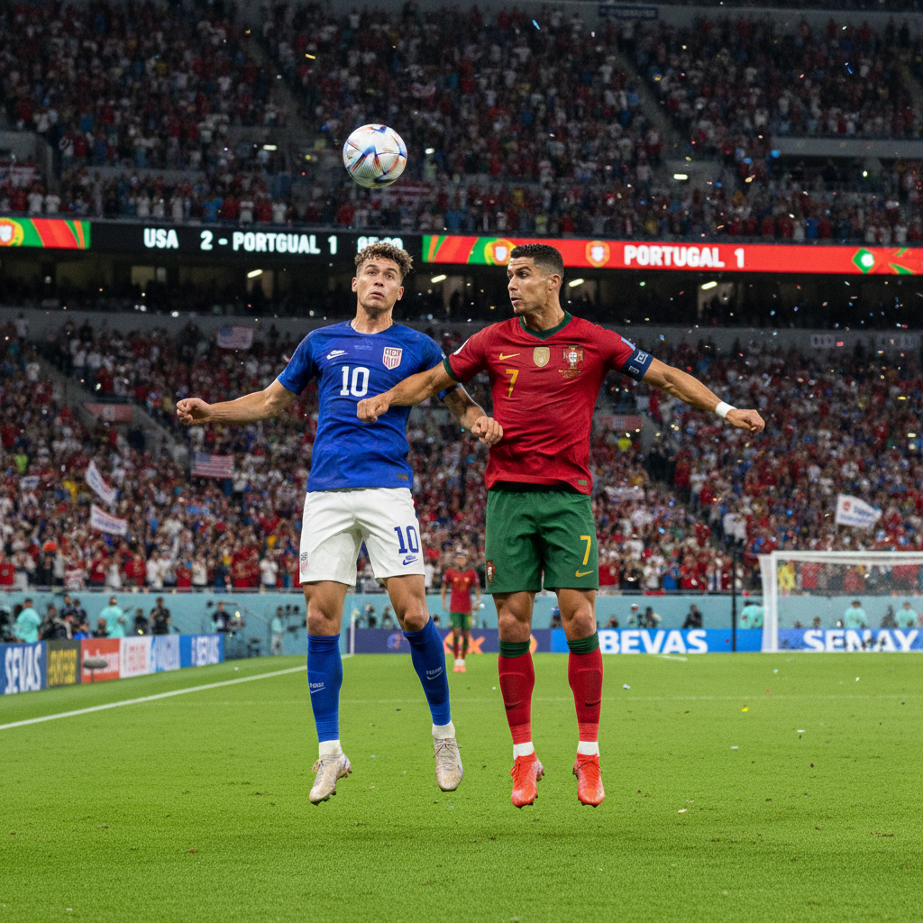 美国vs葡萄牙比分预测 美国vs葡萄牙比分预测